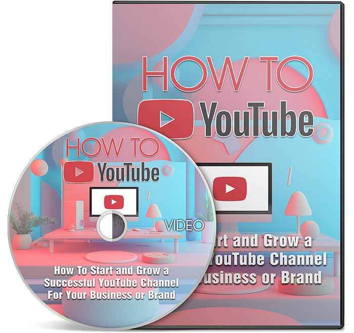 How to YouTube – Upgrade Bundle (Digital Videos + Audio + Premium Resale Tools!)