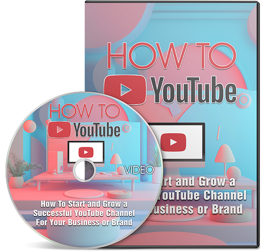 How to YouTube – Upgrade Bundle (Digital Videos + Audio + Premium Resale Tools!)